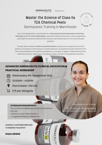 Dermaceutic Master the Science of Class IIa TCA Chemical Peels Workshop