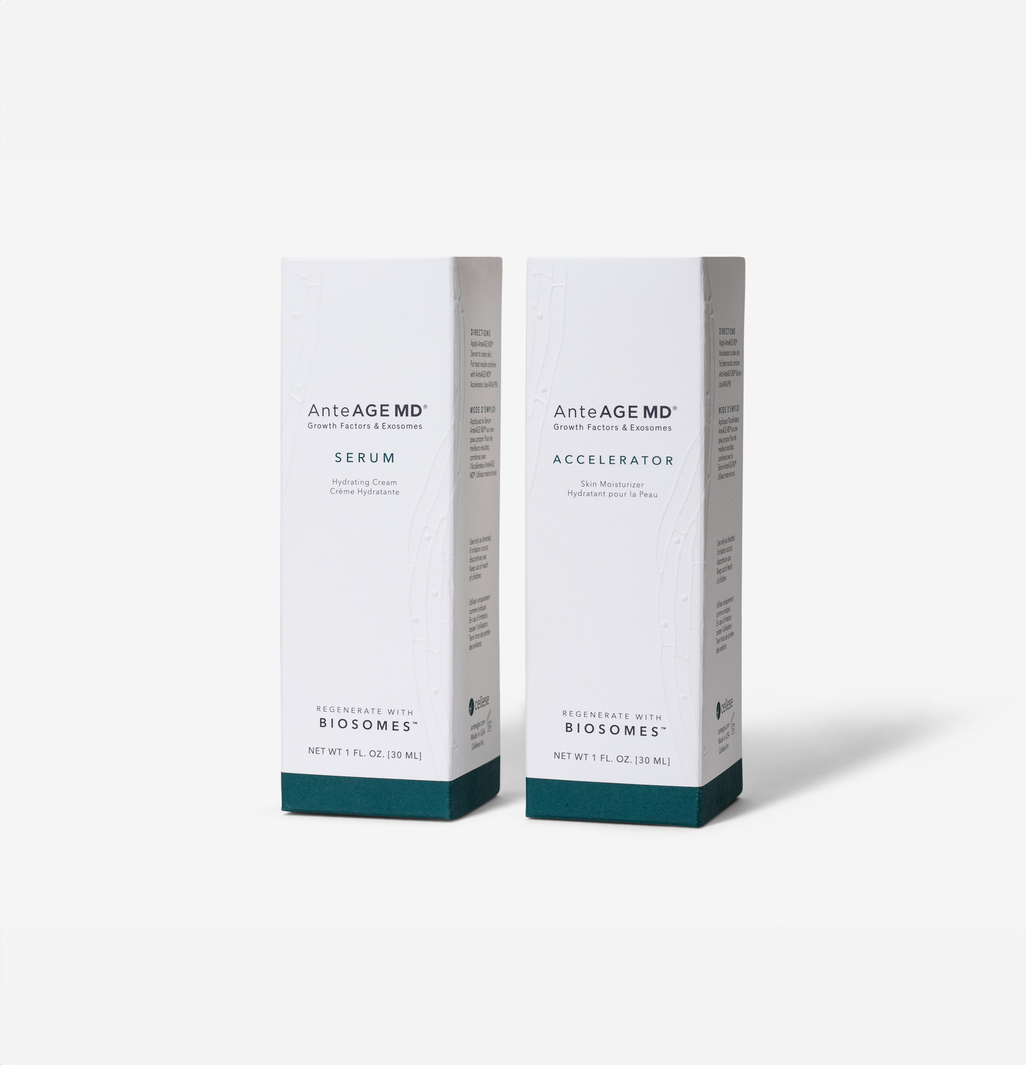 AnteAGE MD Biosome System (Serum + Accelerator)