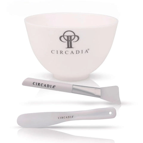 White Silicone Bowl with Tools - Circadia